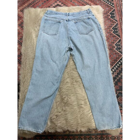 L.L. Bean Vintage Original Fit Relaxed Jeans Womens 18W Plus Straight - Picture 2 of 10